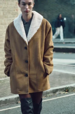 Discount ABRIGO SEMILARGO DOBLE FAZ Mujer Abrigos / Anoraks