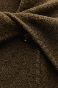 Discount ABRIGO SOLAPA ANCHA 100% LANA Mujer Abrigos / Anoraks|Cárdigan / Jerséis