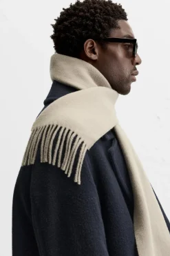 Best ABRIGO TEXTURA MEZCLA LANA Hombre Cazadoras|Abrigos / Gabardinas