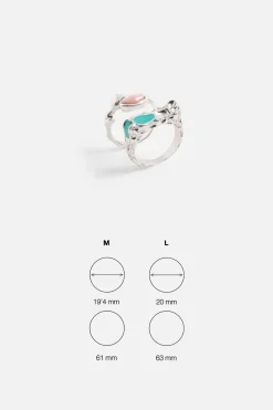 Fashion ANILLOS COMBINADOS ESMALTE PACK 2 Hombre Accesorios