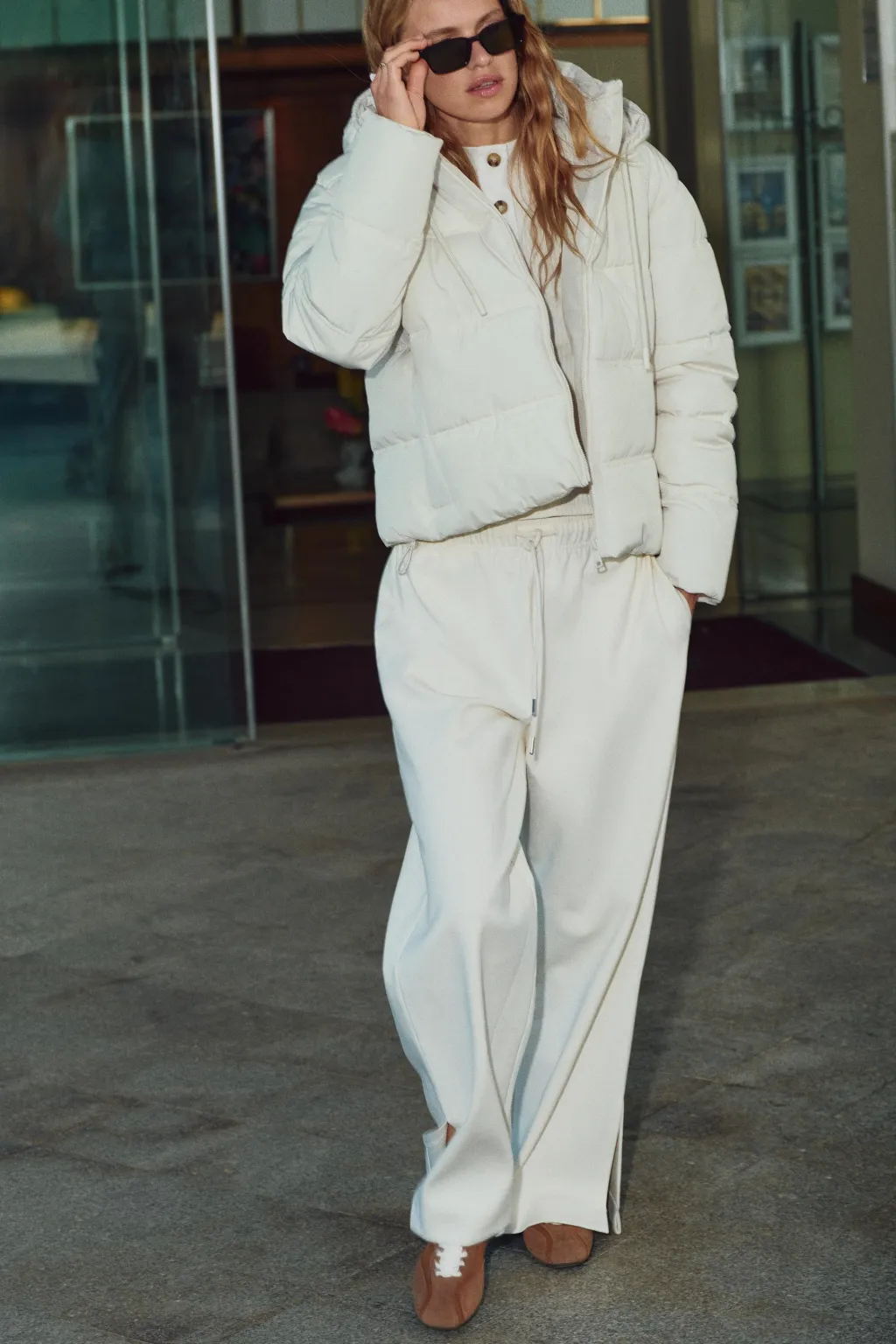 Discount ANORAK ACOLCHADO CORTO WATER AND WIND PROTECTION Mujer Abrigos / Anoraks