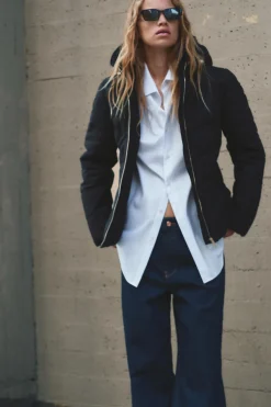 New ANORAK ACOLCHADO ENTALLADO WATER AND WIND PROTECTION Mujer Abrigos / Anoraks