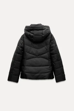 New ANORAK ACOLCHADO ENTALLADO WATER AND WIND PROTECTION Mujer Abrigos / Anoraks