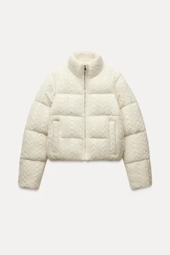 Discount ANORAK ACOLCHADO PUNTO Mujer Abrigos / Anoraks