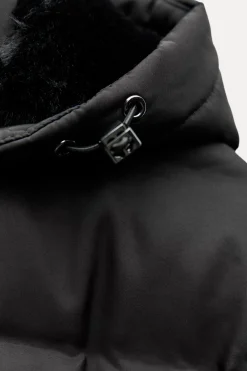 New ANORAK CINTURÓN CAPUCHA WATER AND WIND PROTECTION Mujer Abrigos / Anoraks