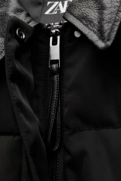 Outlet ANORAK COMBINADO ZW COLLECTION Mujer Abrigos / Anoraks