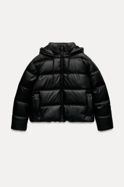 Discount ANORAK EFECTO PIEL WIND PROTECTION Mujer Abrigos / Anoraks