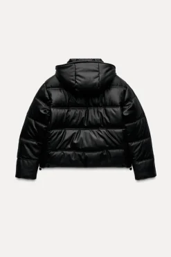 Discount ANORAK EFECTO PIEL WIND PROTECTION Mujer Abrigos / Anoraks