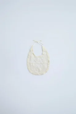 Niños ZARA Accesorios / Zapatos / 0 - 14 Años<BABERO ENCAJE