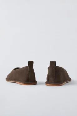 Niños ZARA 6 - 14 Años·Zapatos<BABUCHA PIEL
