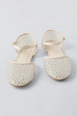 Niños ZARA 6 - 14 Años·Zapatos<BAILARINA BRILLOS