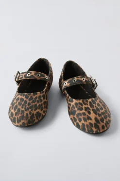 Niños ZARA 6 - 14 Años·Zapatos<BAILARINA ANIMAL PRINT