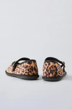 Niños ZARA 6 - 14 Años·Zapatos<BAILARINA ANIMAL PRINT
