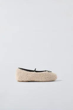Niños ZARA 1½ - 6 Años·Zapatos<BAILARINA BORREGUILLO