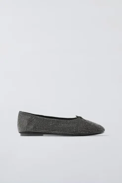 Niños ZARA 6 - 14 Años·Zapatos<BAILARINA BRILLOS