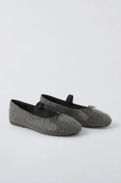 Niños ZARA 6 - 14 Años·Zapatos<BAILARINA BRILLOS