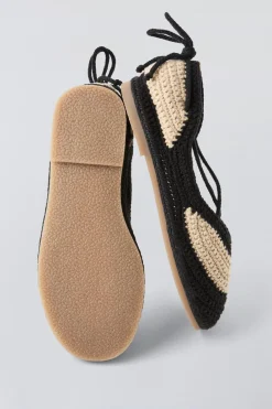 Niños ZARA 6 - 14 Años·Zapatos<BAILARINA CROCHET