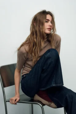 Discount BAILARINA EFECTO TERCIOPELO Mujer Zapatos