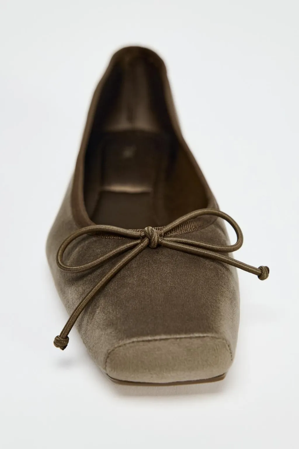 Discount BAILARINA EFECTO TERCIOPELO Mujer Zapatos