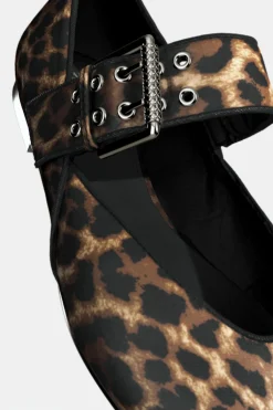Fashion BAILARINA ESTAMPADO ANIMAL Mujer Zapatos