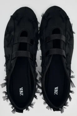 Fashion BAILARINA LAZOS Mujer Zapatos