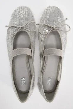 Fashion BAILARINA LENTEJUELAS Mujer Zapatos