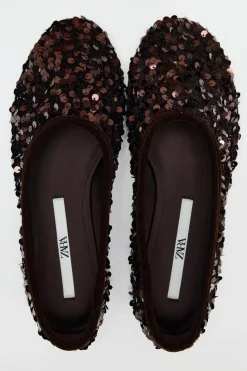 Best BAILARINA LENTEJUELAS Mujer Zapatos