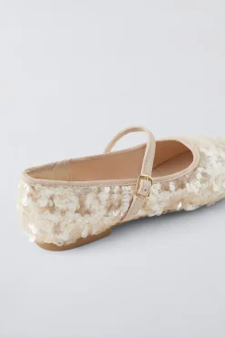 Niños ZARA 6 - 14 Años·Zapatos<BAILARINA LENTEJUELAS