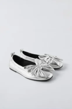 Niños ZARA 6 - 14 Años·Zapatos<BAILARINA MAXI LAZO