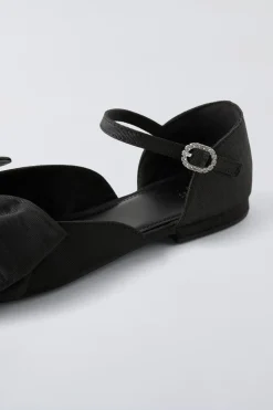 Niños ZARA 6 - 14 Años·Zapatos<BAILARINA MAXI LAZO