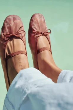 Discount BAILARINA MESH LAZO Mujer Zapatos