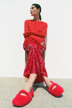 Outlet BAILARINA PELO Mujer Zapatos