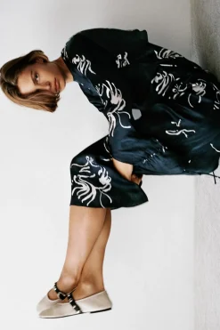 Outlet BAILARINA PIEL TACHAS Mujer Zapatos