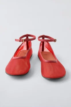 Niños ZARA 6 - 14 Años·Zapatos<BAILARINA PULSERA ORGANZA