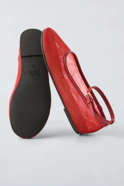 Niños ZARA 6 - 14 Años·Zapatos<BAILARINA PULSERA ORGANZA