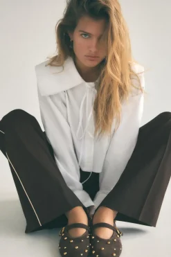 Clearance BAILARINA TACHAS SERRAJE Mujer Zapatos