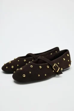 Clearance BAILARINA TACHAS SERRAJE Mujer Zapatos