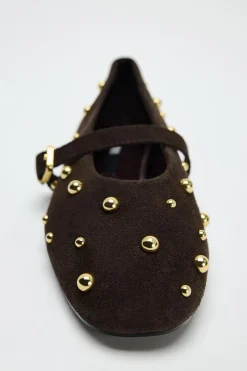 Clearance BAILARINA TACHAS SERRAJE Mujer Zapatos