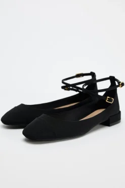 Outlet BAILARINA TEJIDO ATADA Mujer Zapatos