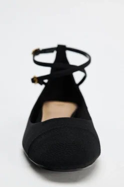 Outlet BAILARINA TEJIDO ATADA Mujer Zapatos