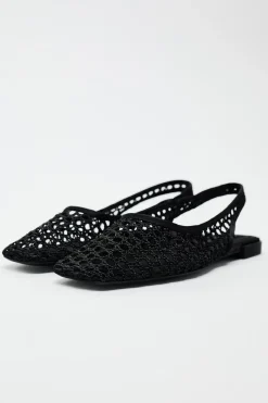 Best BAILARINA TRENZADA DESTALONADA Mujer Zapatos