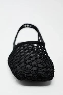 Best BAILARINA TRENZADA DESTALONADA Mujer Zapatos