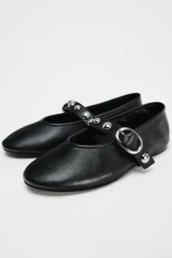 Outlet BAILARINAS TACHAS PIEL Mujer Zapatos