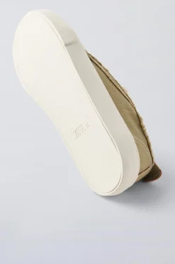 Niños ZARA 6 - 14 Años·Zapatos|6 - 14 Años·Zapatos<BAMBA ALGODÓN DESFLECADA