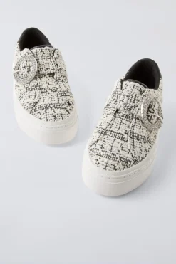 Niños ZARA 6 - 14 Años·Zapatos<BAMBA BRILLOS