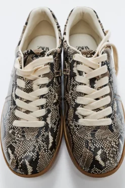 Hot BAMBA ESTAMPADO ANIMAL Mujer Zapatos