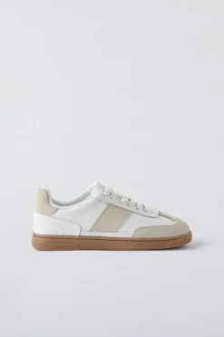 Niños ZARA 6 - 14 Años·Zapatos|6 - 14 Años·Deporte / Chándal<BAMBA PIEL