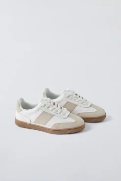 Niños ZARA 6 - 14 Años·Zapatos|6 - 14 Años·Deporte / Chándal<BAMBA PIEL