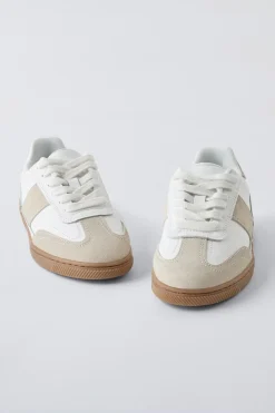 Niños ZARA 6 - 14 Años·Zapatos|6 - 14 Años·Deporte / Chándal<BAMBA PIEL