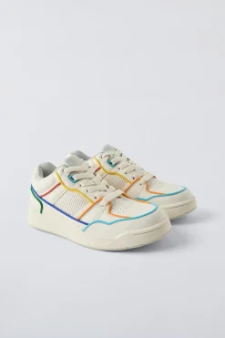 Niños ZARA 6 - 14 Años·Deporte / Jogging|6 - 14 Años·Zapatos<BAMBA RIBETE MULTICOLOR